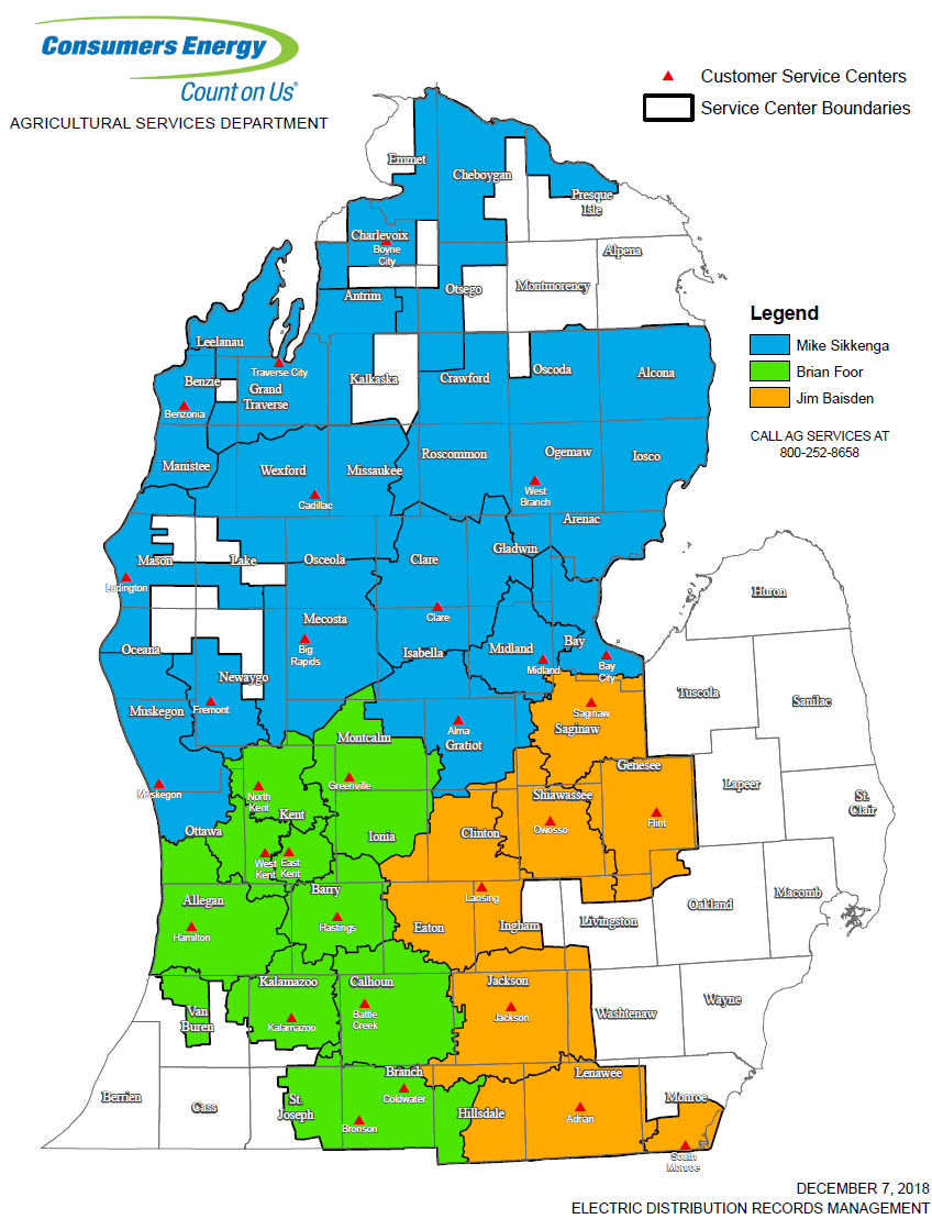 Consumers Energy Mobile Outage Map - Maping Resources